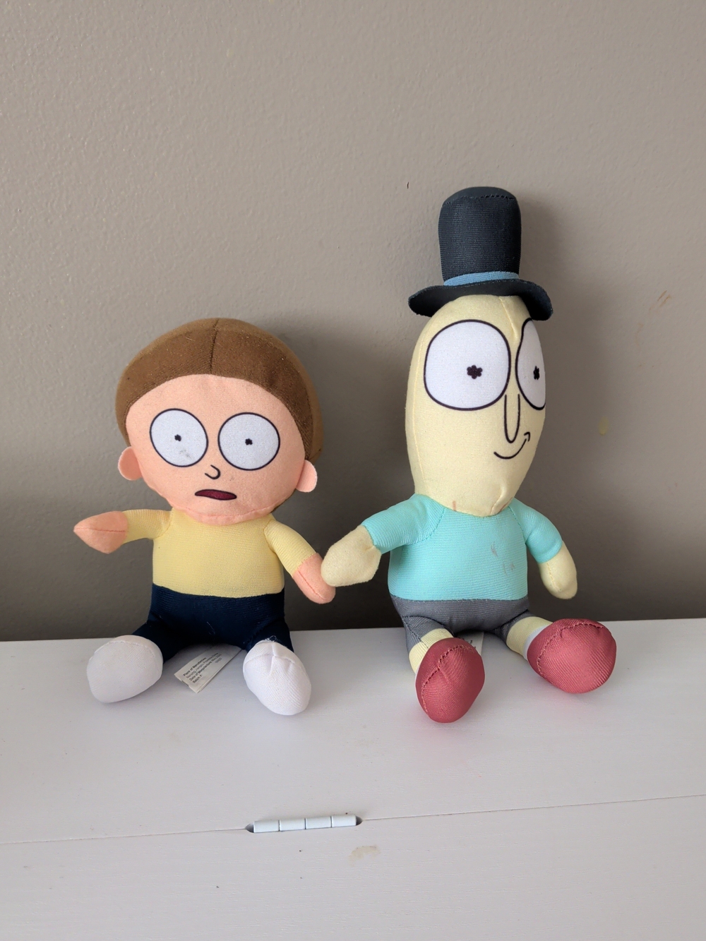 Rick And Morty Morty & Mr. Poopy Plush Lot - Picture 1 of 6